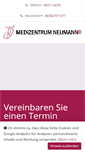 Mobile Screenshot of medizentrum-neumann.de